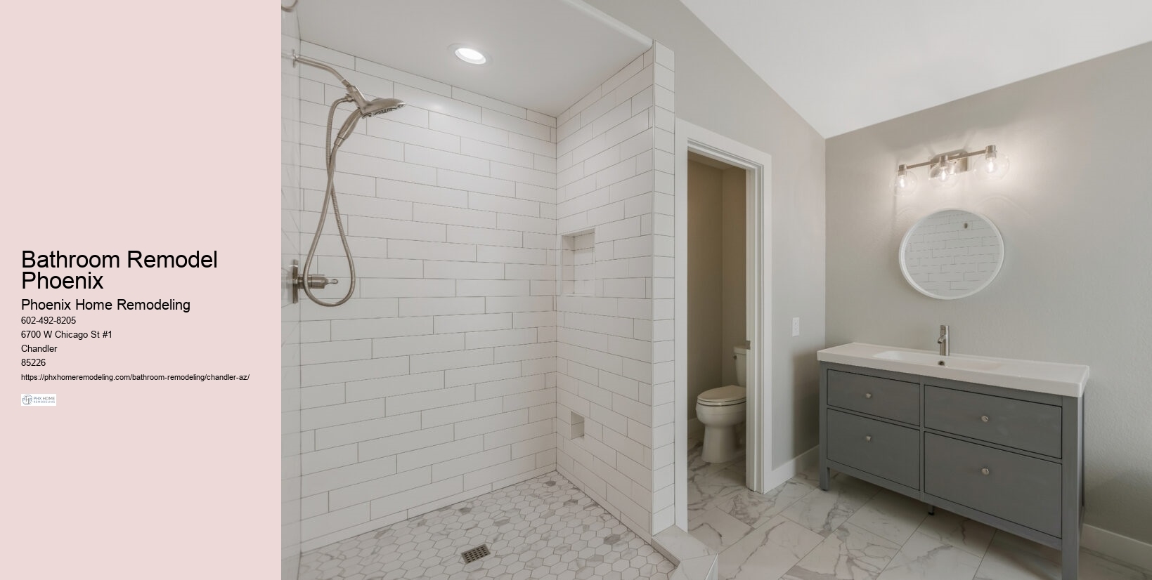Bathroom Remodel Phoenix