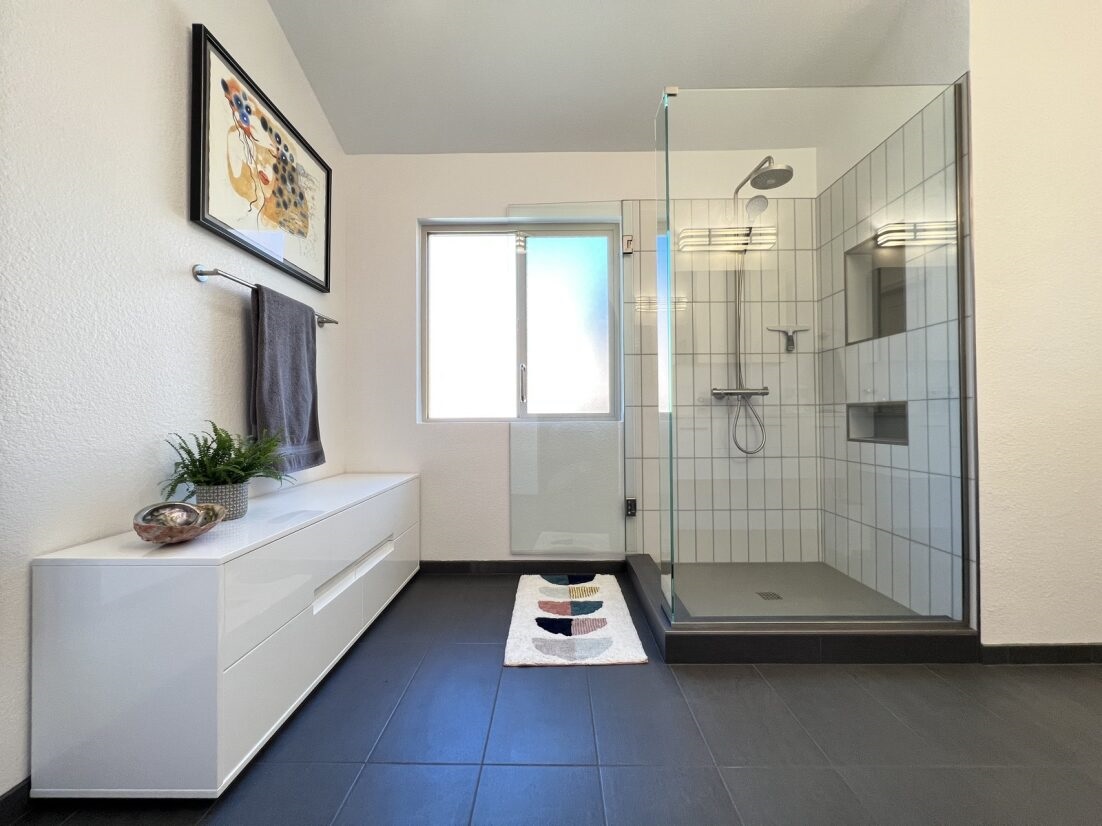 What is considered a full bathroom remodel