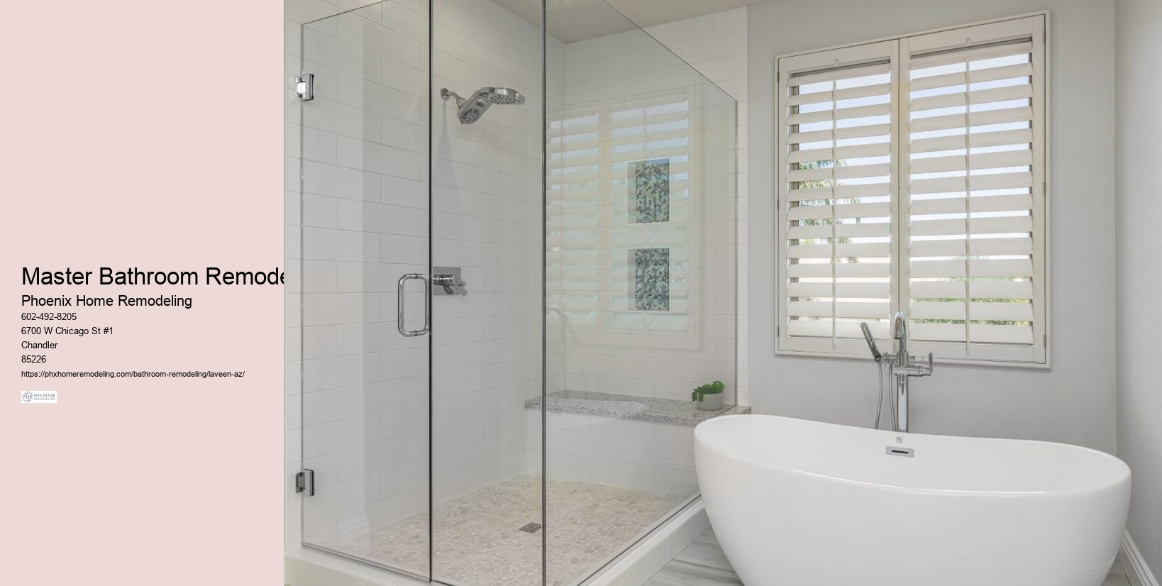 Master Bathroom Remodel