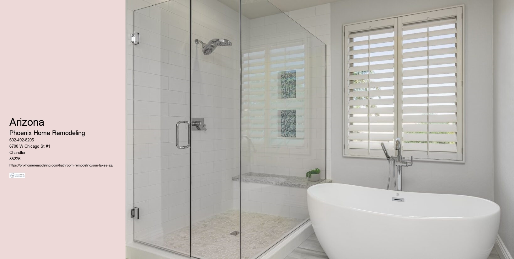 Bathroom Remodel Companies in Phoenix