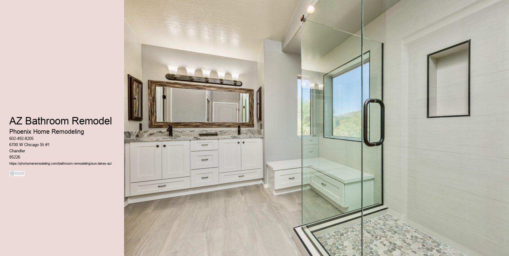 Sun Lakes Bathroom Remodel Planning Near Me