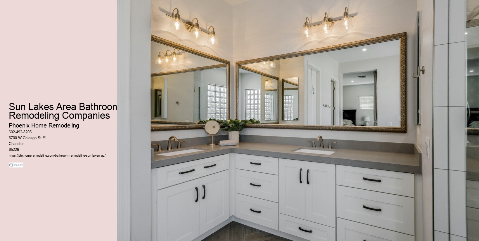 What comes first in bathroom remodeling