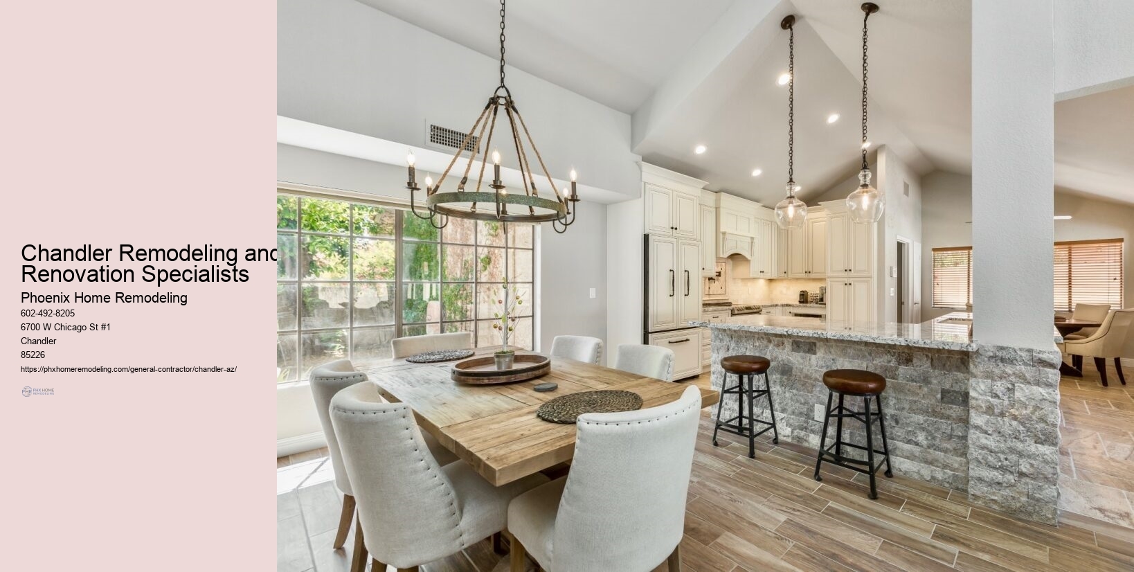 Chandler Remodeling and Renovation Specialists