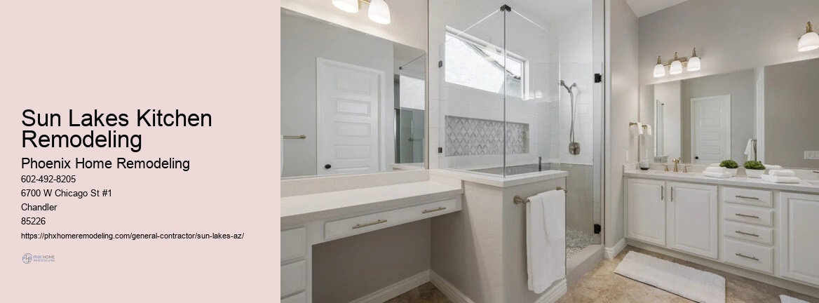 Kitchen and Bathroom Upgrades in Sun Lakes