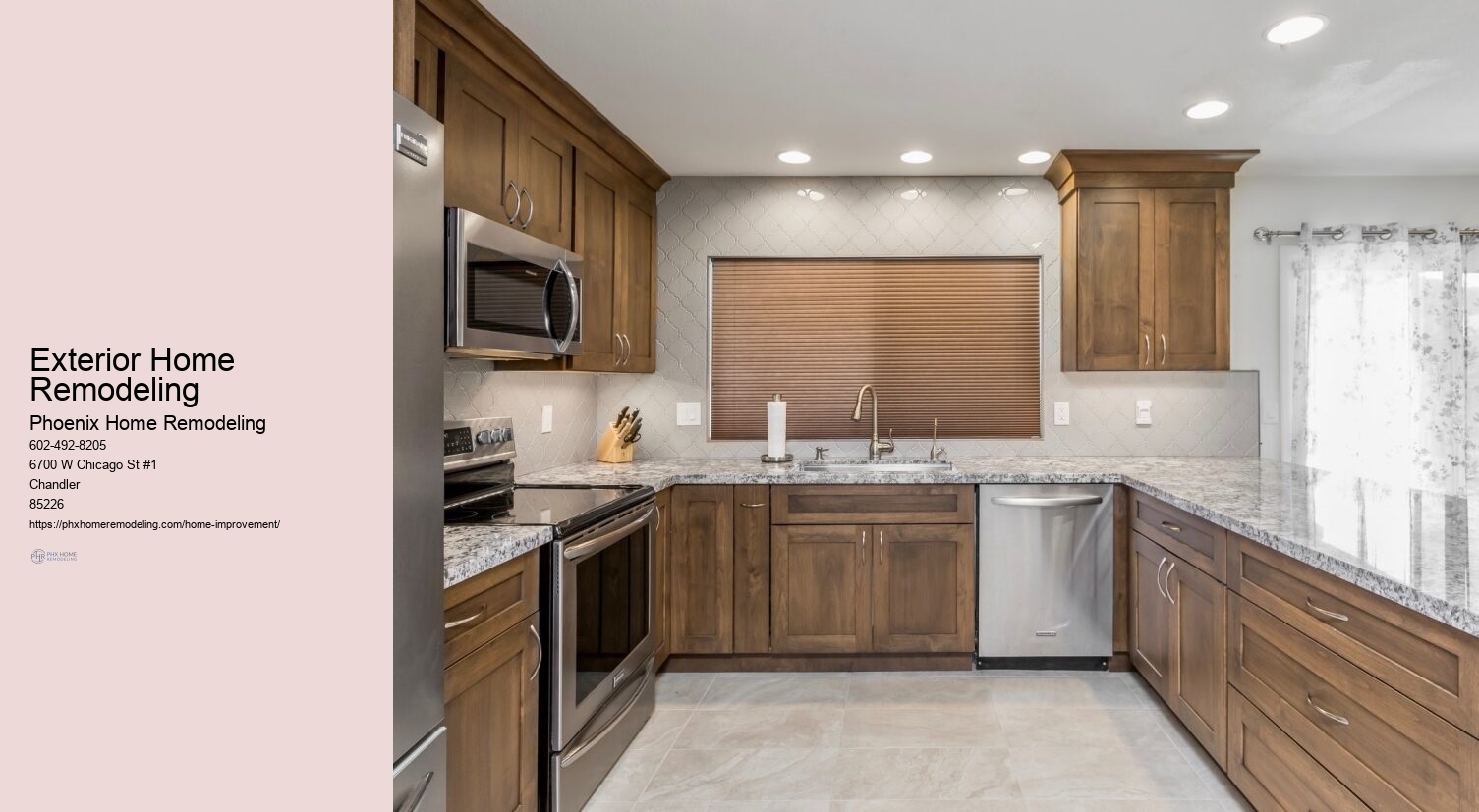 Exterior Home Remodeling