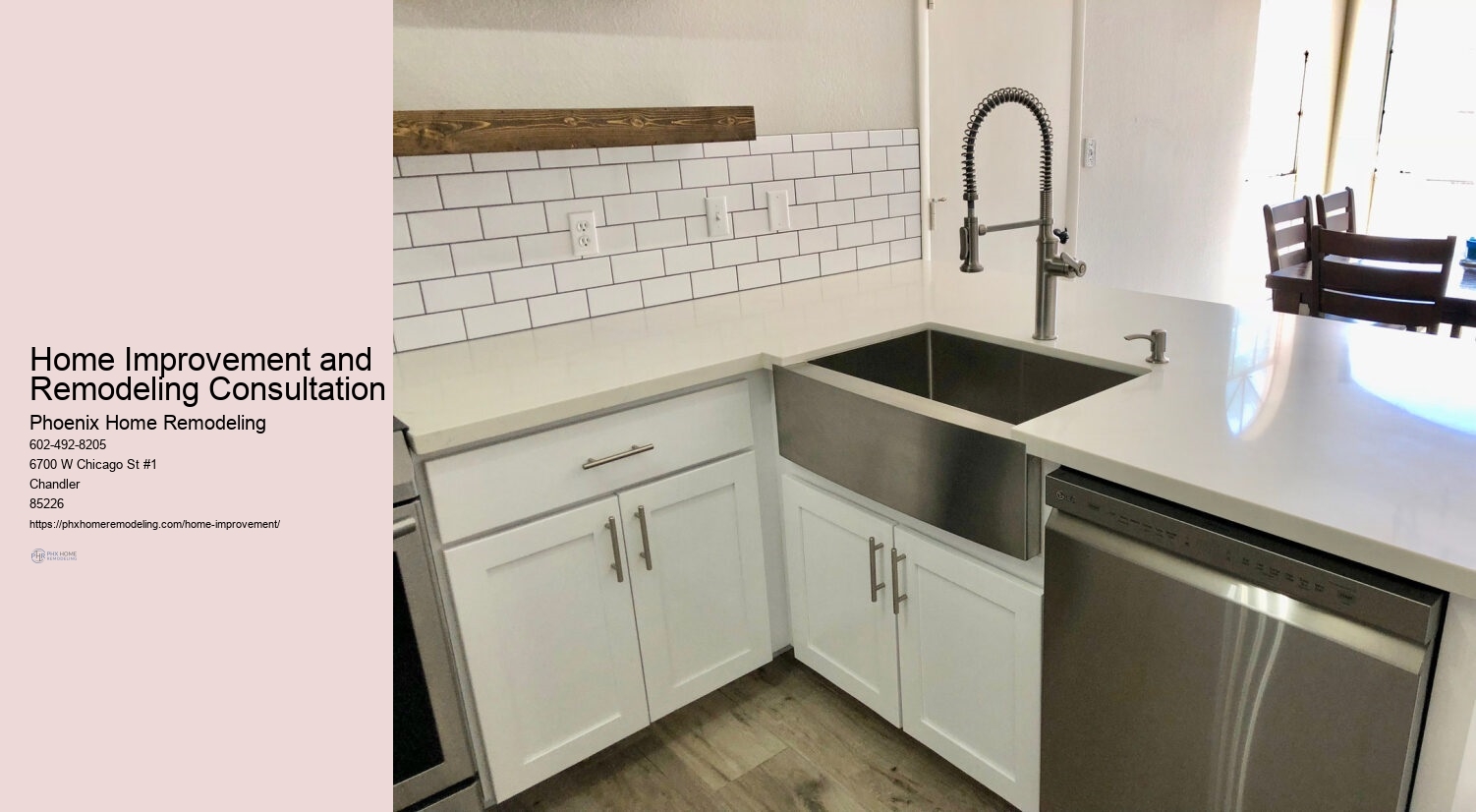 Home Improvement and Remodeling Consultation