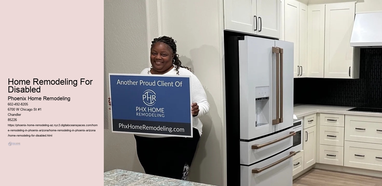 Home Remodeling For Disabled
