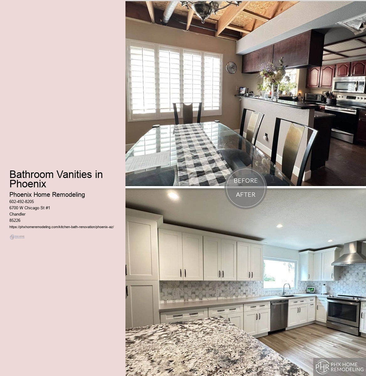 Find A Service To Remodel Kitchens and Bathrooms in Phoenix