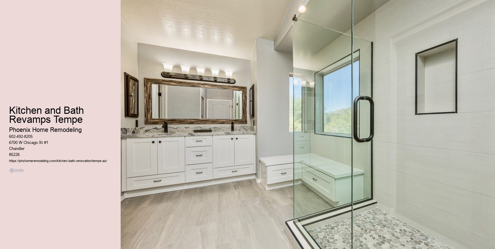 Kitchen and Bath Revamps Tempe