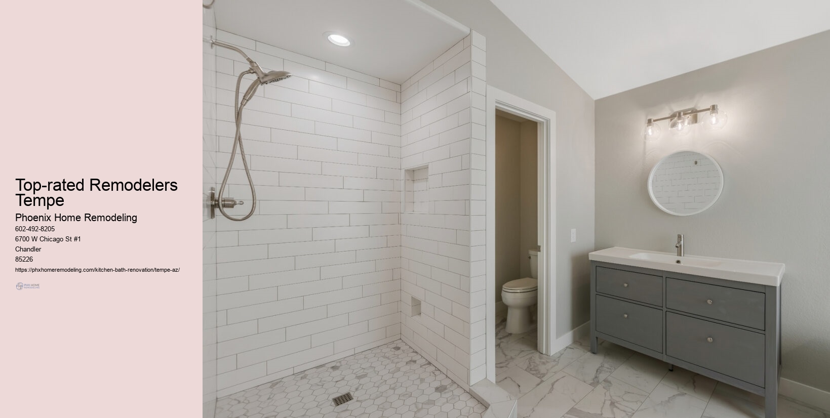 Home Remodeling Companies Near Me in Tempe AZ