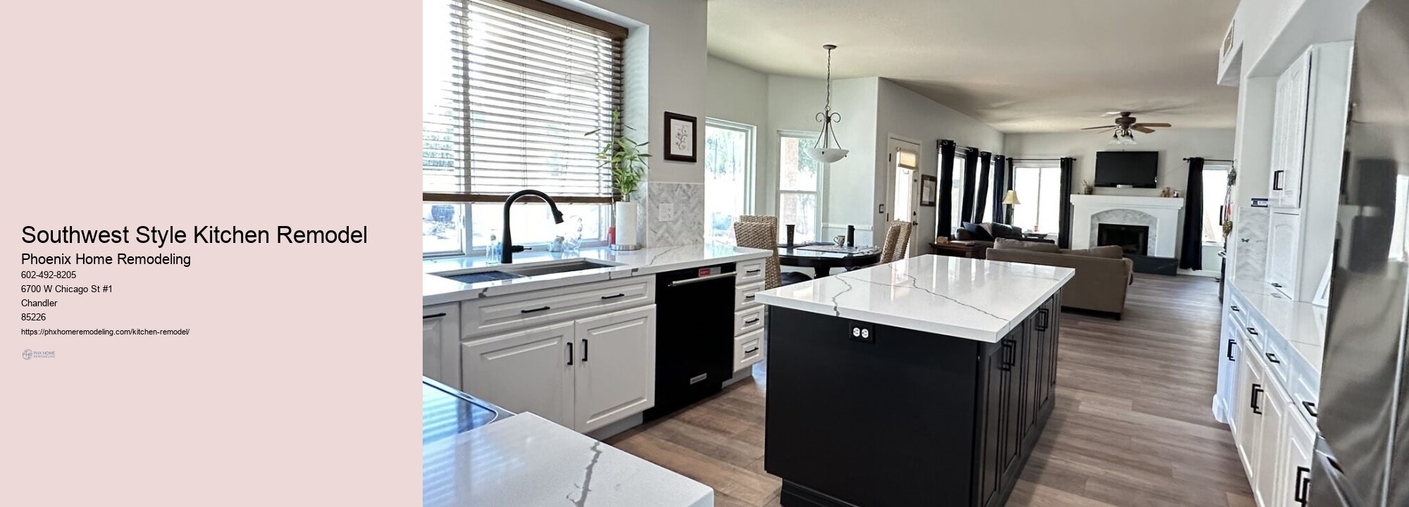 Southwest Style Kitchen Remodel