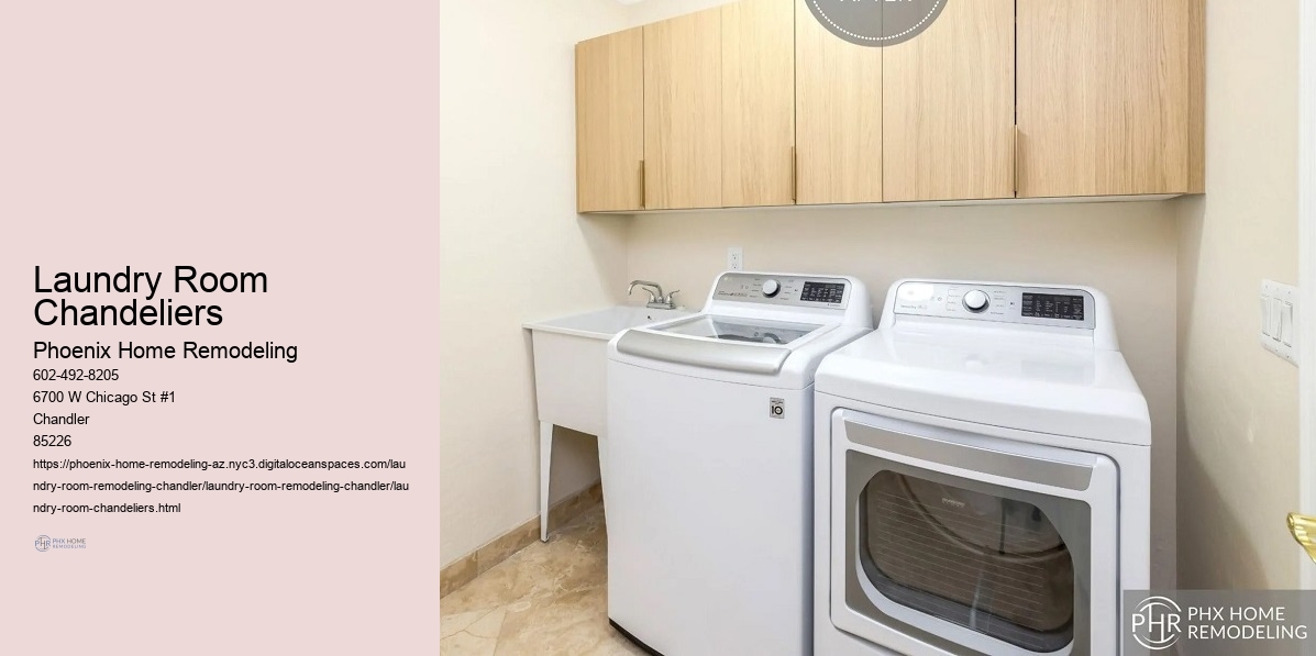 Laundry Room Chandeliers