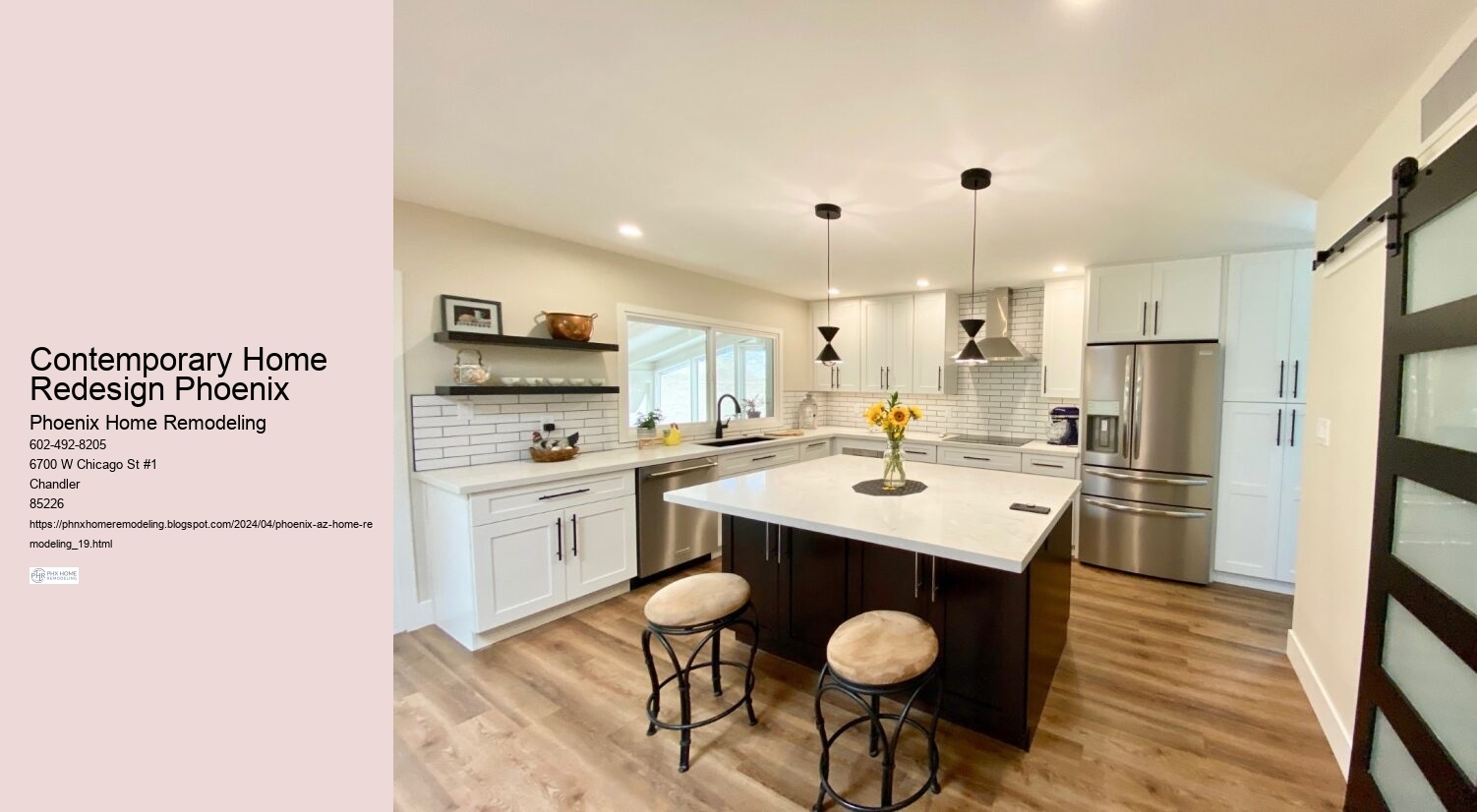Contemporary Home Redesign Phoenix