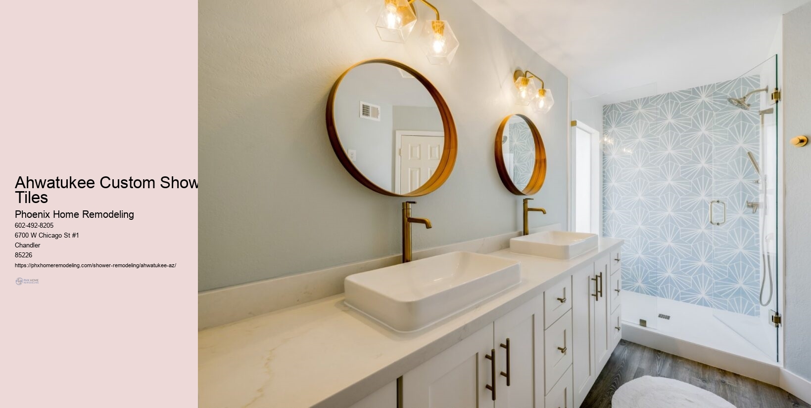 Ahwatukee Eco-Friendly Shower Solutions