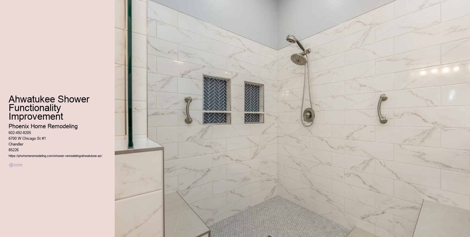 Spa-Like Shower Experience Ahwatukee