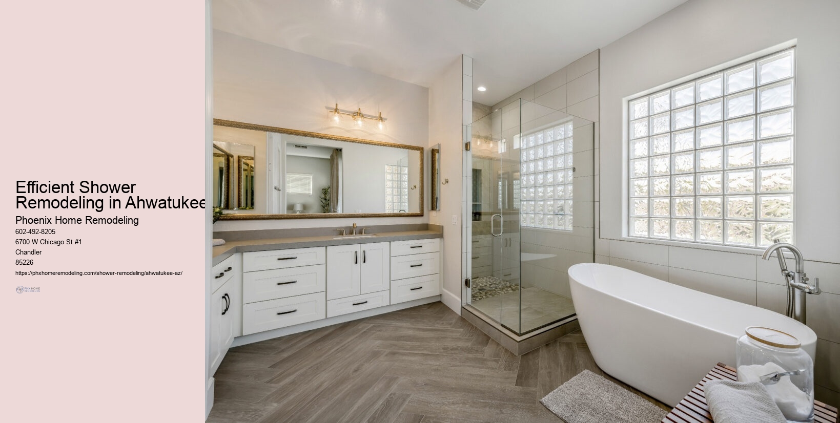 Shower Renovation Ahwatukee AZ