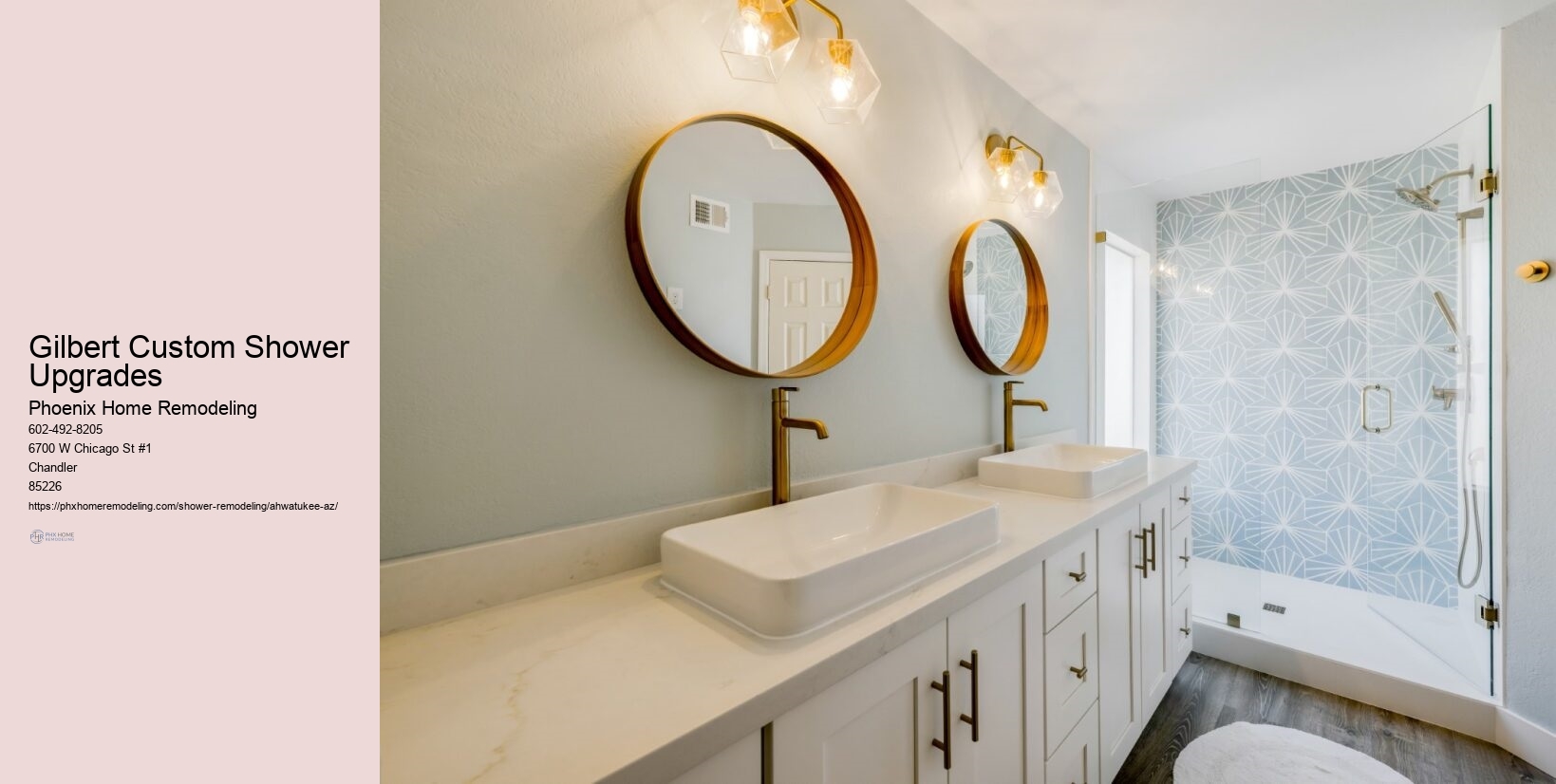 Tempe Bathroom Shower Redo