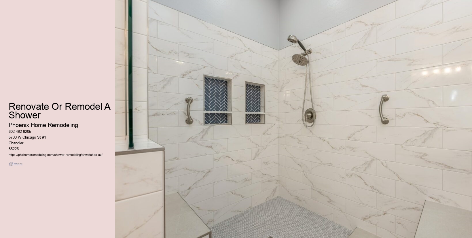 Tailored Shower Solutions Ahwatukee