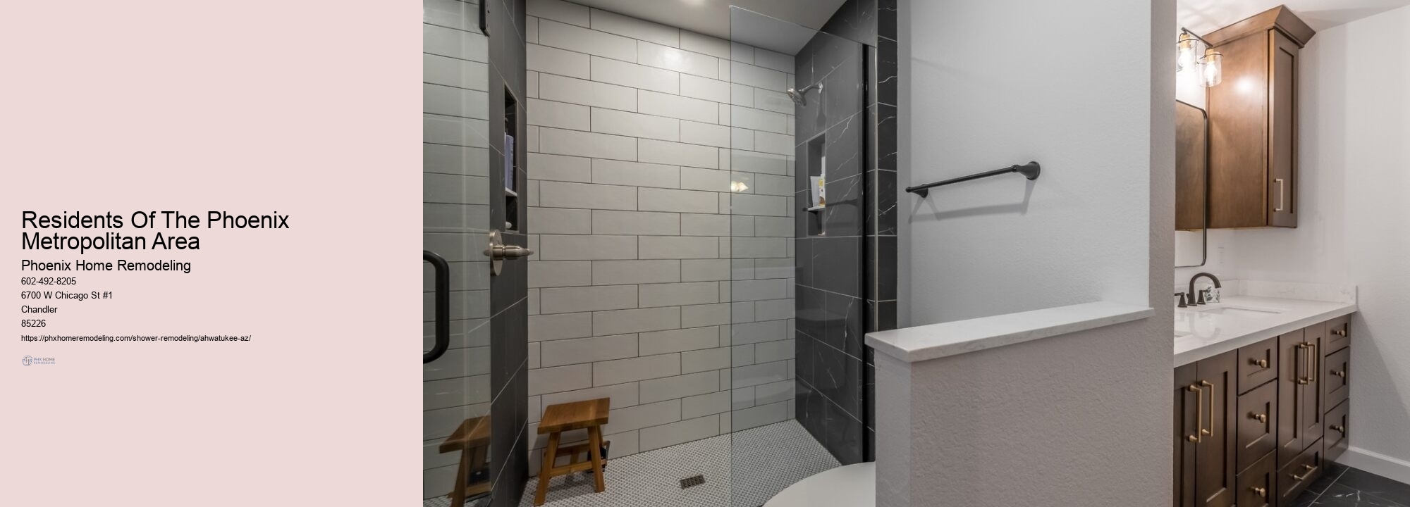 Replacing Shower In Ahwatukee Arizona