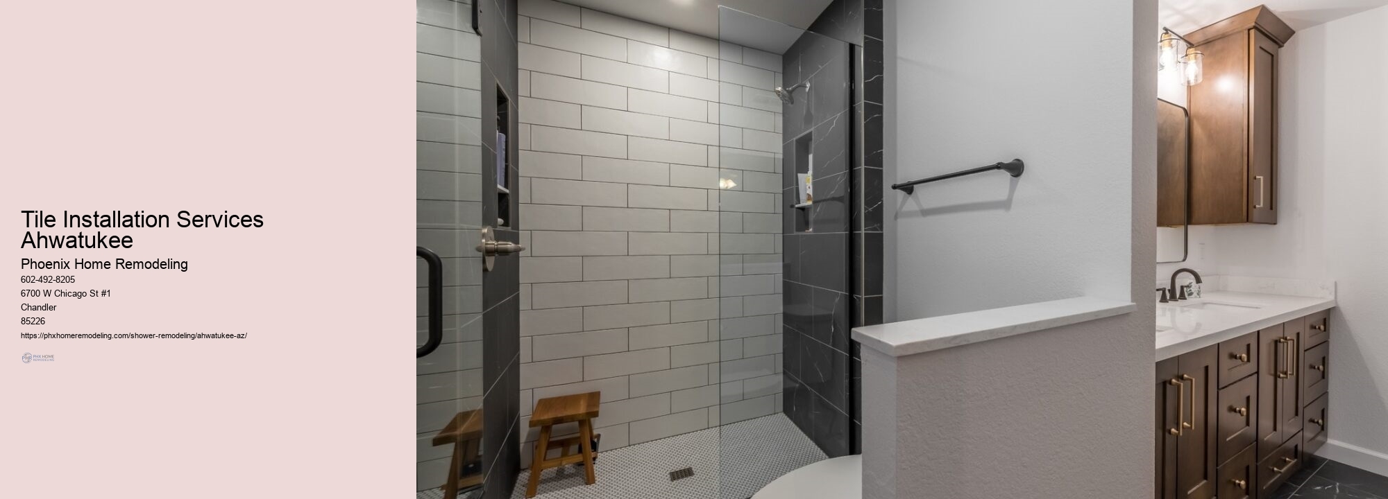 Ahwatukee Non-Slip Shower Flooring