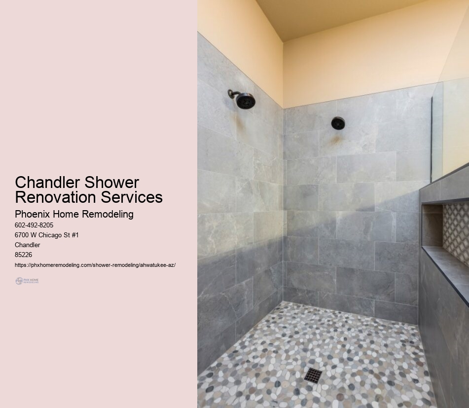 Shower Remodel Financing