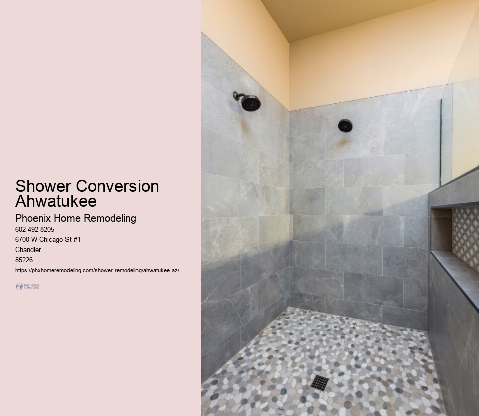 Ahwatukee Steam Shower Installation