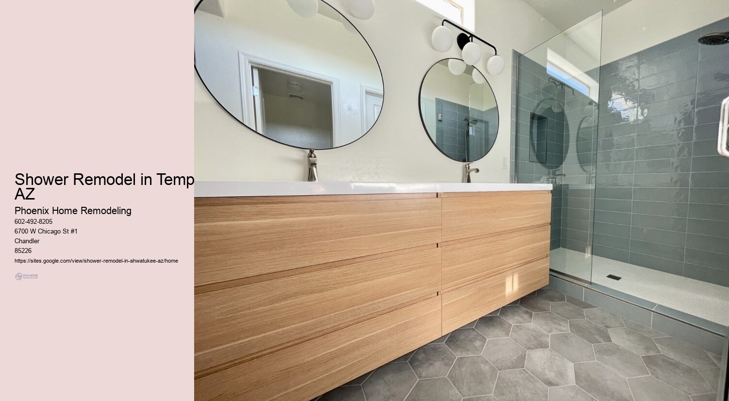 Tub-to-shower Conversion