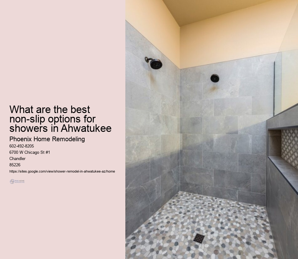 Compact Shower Remodel Ahwatukee