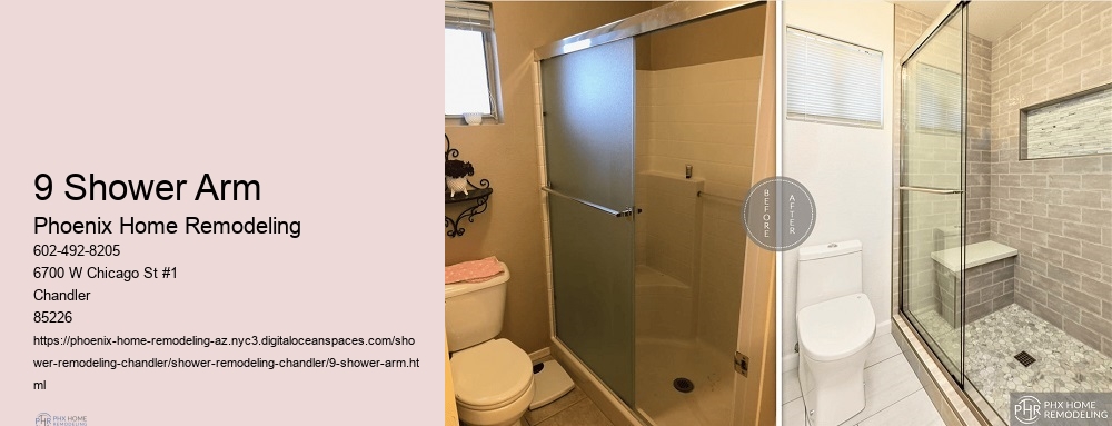 9 Shower Arm