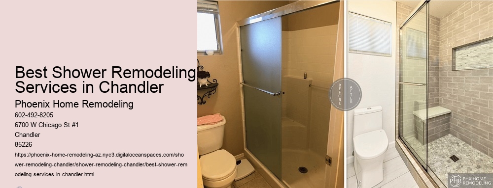 Best Shower Remodeling Services in Chandler
