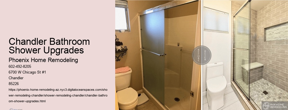 Chandler Bathroom Shower Upgrades