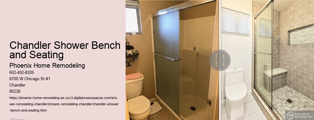 Chandler Shower Bench and Seating