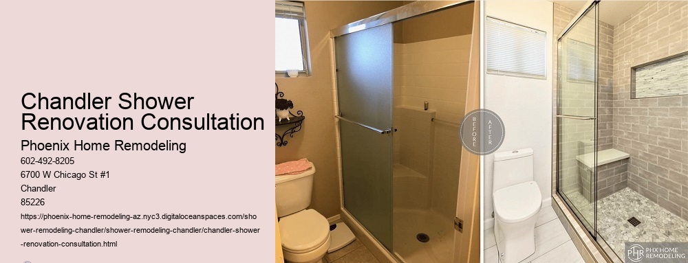 Chandler Shower Renovation Consultation