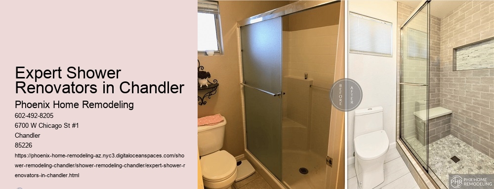 Expert Shower Renovators in Chandler