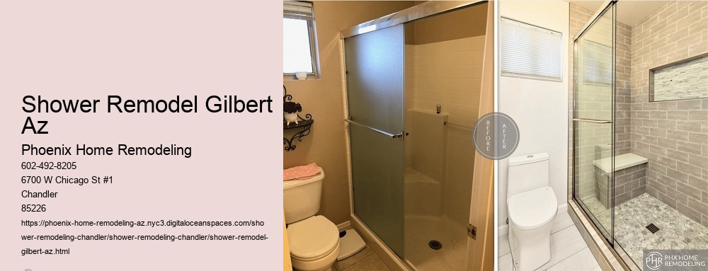 Shower Remodel Gilbert Az
