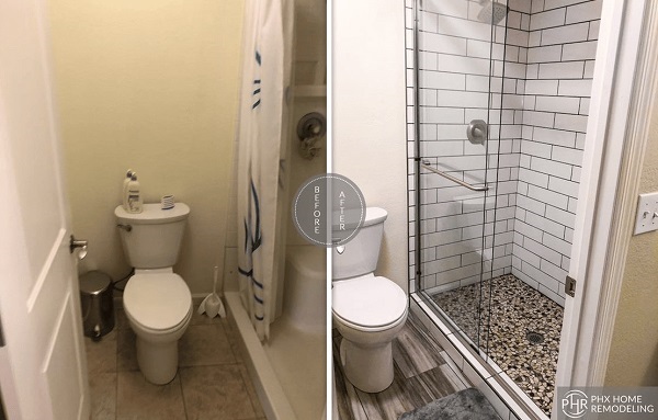 Modern Shower Renovations Chandler