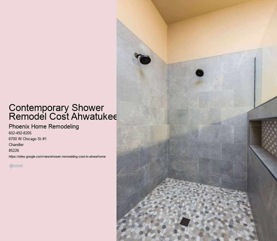 Senior-Friendly Shower Remodel in Ahwatukee