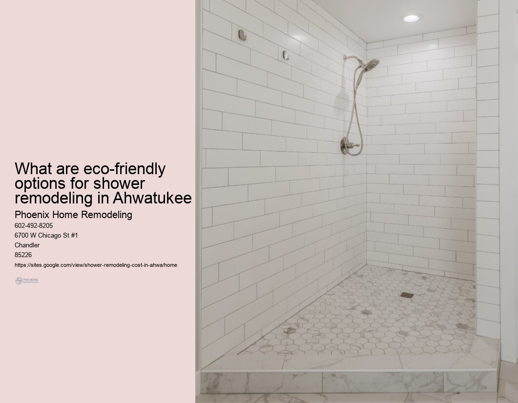 Ahwatukee Custom Shower Remodel Price