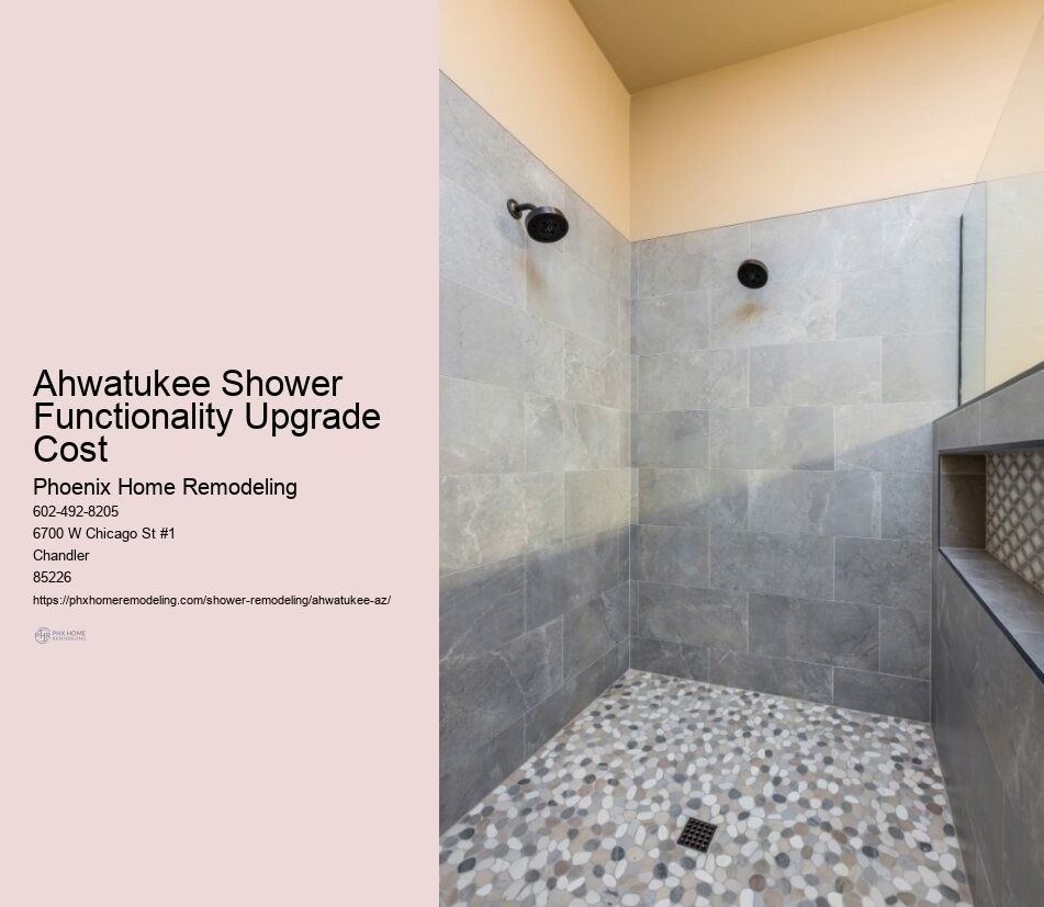 Cost of Shower Remodel in Ahwatukee