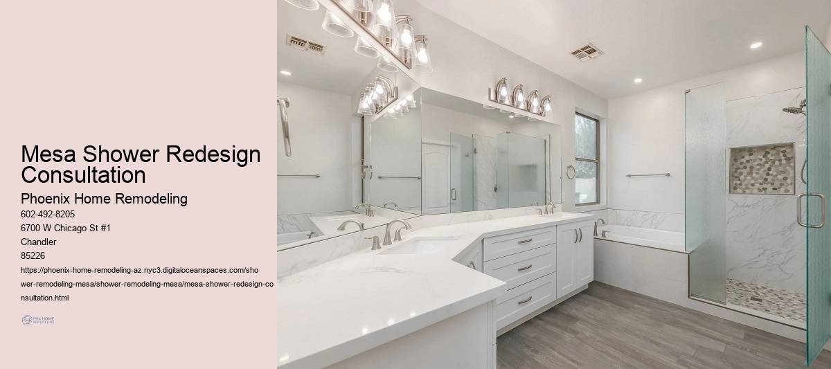 Mesa Shower Redesign Consultation