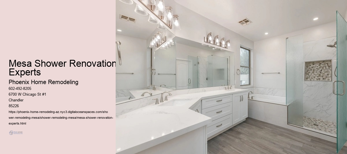 Mesa Shower Renovation Experts