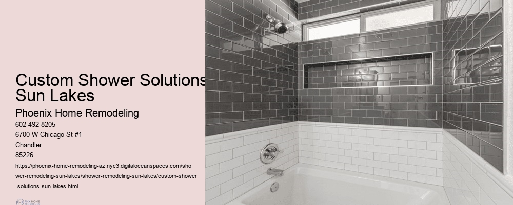 Custom Shower Solutions Sun Lakes