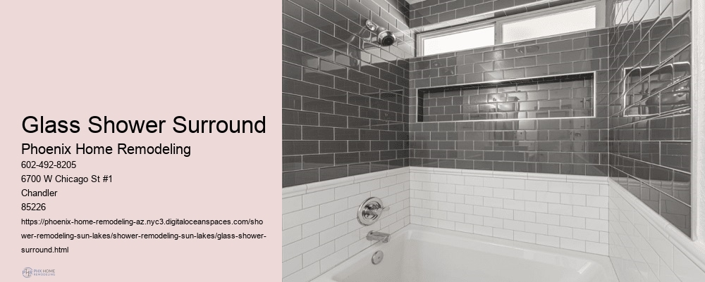 Glass Shower Surround