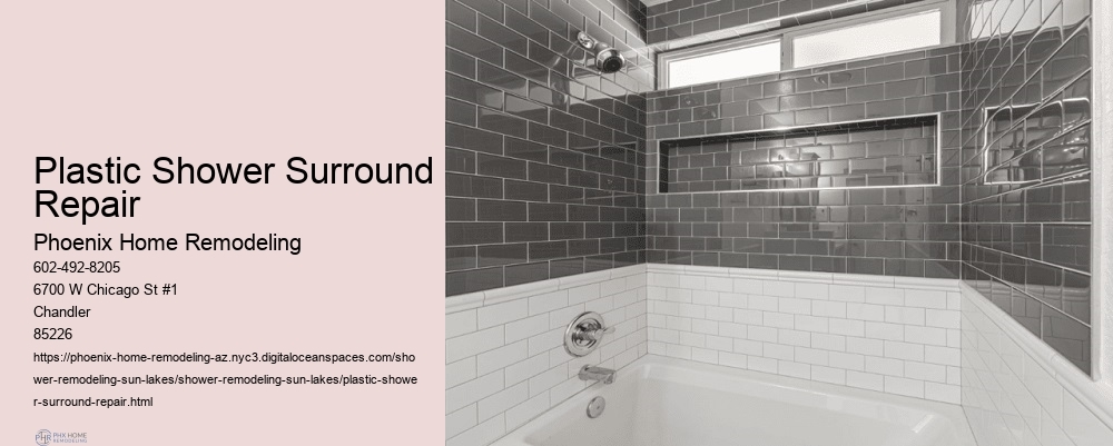 Plastic Shower Surround Repair