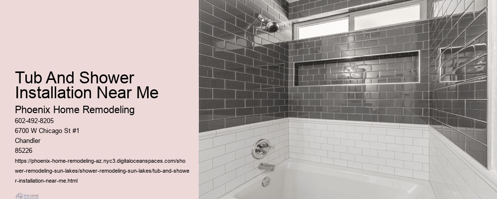Tub And Shower Installation Near Me