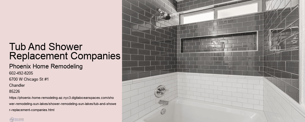 Tub And Shower Replacement Companies