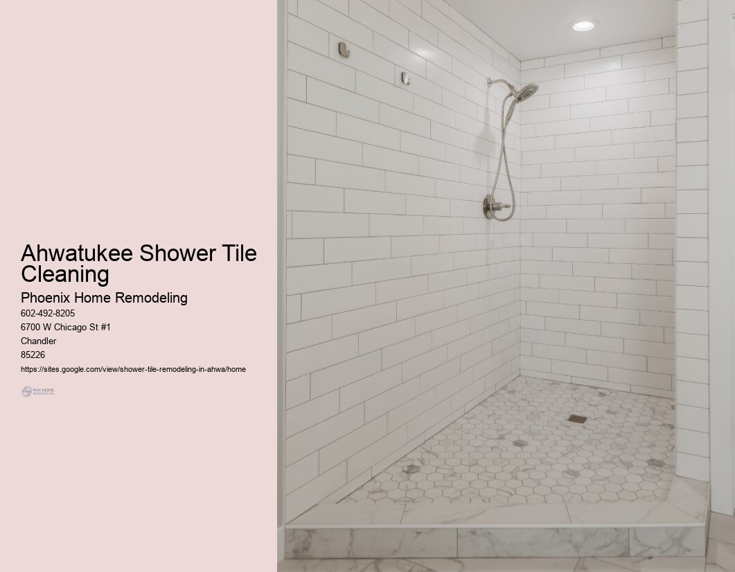 Find Home Improvement Contractors For Shower Tile Remodeling in Ahwatukee