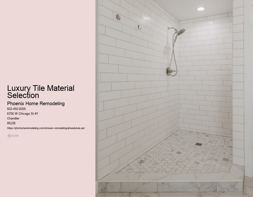 Ahwatukee Small Bathroom Tile Ideas