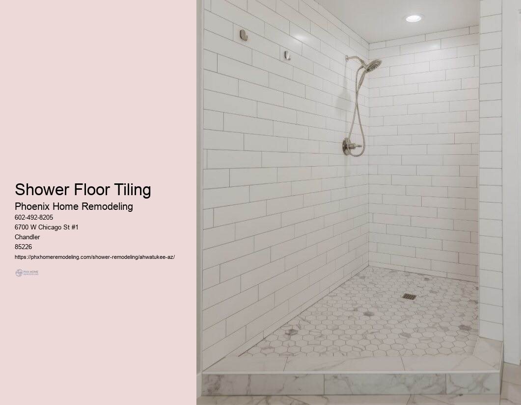 Custom Shower Remodel