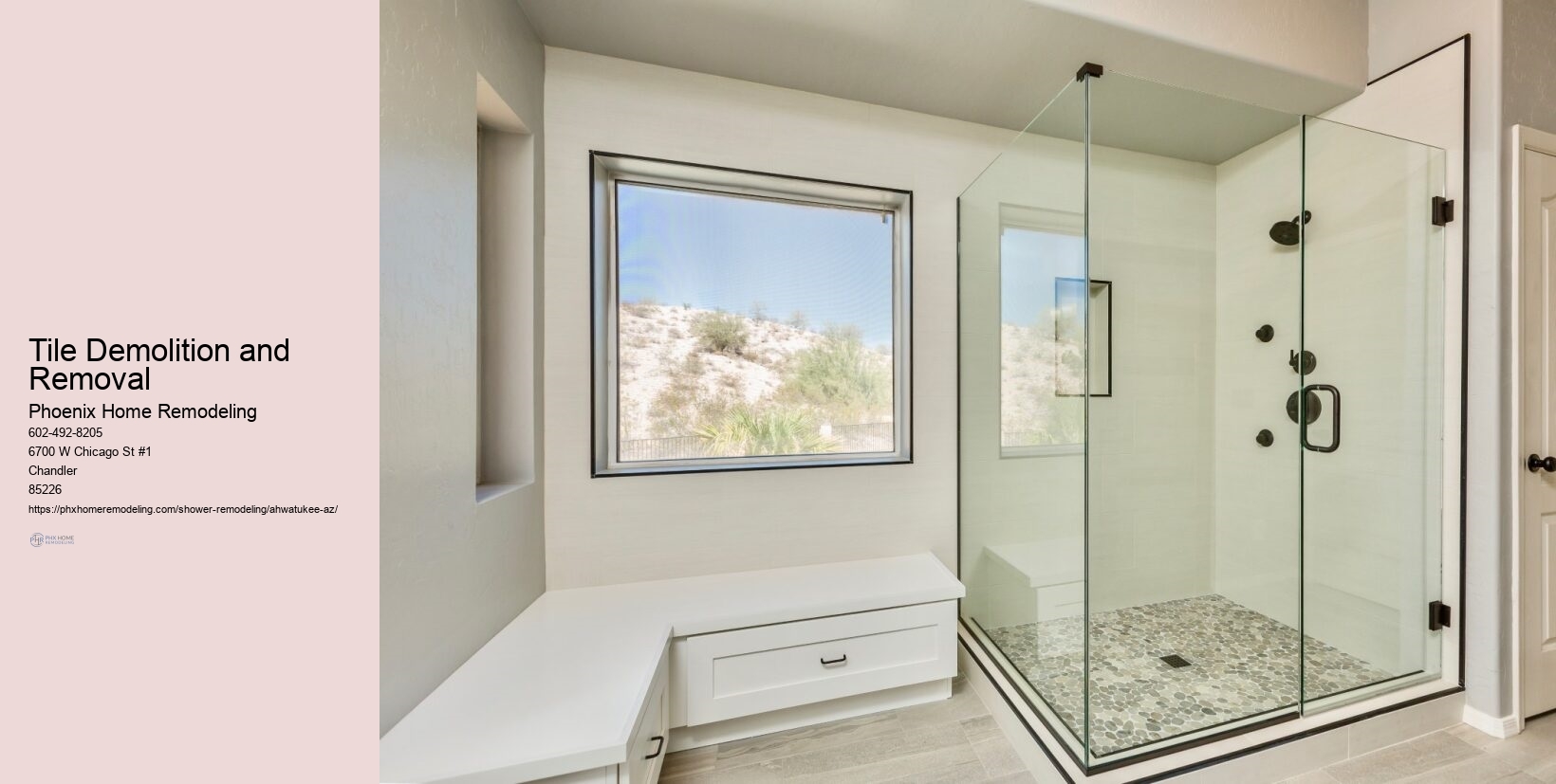 What is the easiest shower tile to install